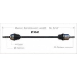 Order New CV Shaft by WORLDPARTS - 219041 For Your Vehicle