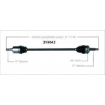 Order New CV Shaft by WORLDPARTS - 219042 For Your Vehicle
