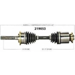 Order New CV Shaft by WORLDPARTS - 219053 For Your Vehicle