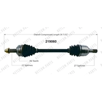 Order New CV Shaft by WORLDPARTS - 219060 For Your Vehicle