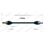 Order New CV Shaft by WORLDPARTS - 219066 For Your Vehicle