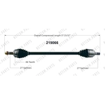 Order Arbre CV neuf by WORLDPARTS - 219066 For Your Vehicle