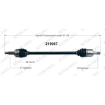 Order New CV Shaft by WORLDPARTS - 219067 For Your Vehicle