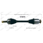 Order WORLDPARTS - 219070 - New CV Shaft For Your Vehicle
