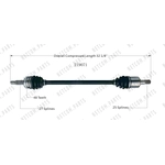 Order New CV Shaft by WORLDPARTS - 219071 For Your Vehicle