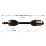 Order Arbre CV neuf par WORLDPARTS - 219072 For Your Vehicle