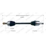 Order Arbre CV neuf by WORLDPARTS - 219075 For Your Vehicle