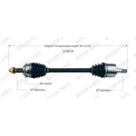 Order New CV Shaft by WORLDPARTS - 219078 For Your Vehicle