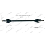 Order New CV Shaft by WORLDPARTS - 219079 For Your Vehicle