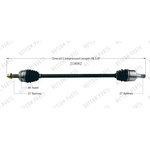 Order New CV Shaft by WORLDPARTS - 219082 For Your Vehicle