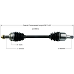 Order Arbre CV neuf by WORLDPARTS - 219084 For Your Vehicle