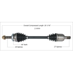 Order New CV Shaft by WORLDPARTS - 219099 For Your Vehicle