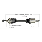 Order New CV Shaft by WORLDPARTS - 229020 For Your Vehicle