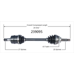 Order New CV Shaft by WORLDPARTS - 239095 For Your Vehicle