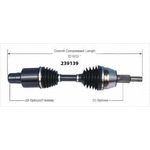 Order Arbre CV neuf de WORLDPARTS - 239139 For Your Vehicle