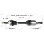Order New CV Shaft by WORLDPARTS - 239155 For Your Vehicle