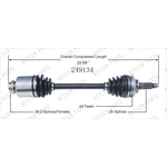 Order Arbre CV neuf par WORLDPARTS - 249134 For Your Vehicle