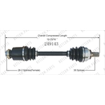 Order New CV Shaft by WORLDPARTS - 249143 For Your Vehicle