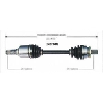 Order Arbre CV neuf par WORLDPARTS - 249146 For Your Vehicle