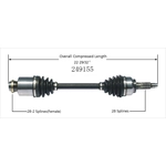 Order New CV Shaft by WORLDPARTS - 249155 For Your Vehicle