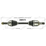 Order New CV Shaft by WORLDPARTS - 249171 For Your Vehicle