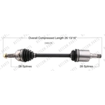 Order New CV Shaft by WORLDPARTS - 249175 For Your Vehicle