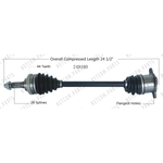 Order New CV Shaft by WORLDPARTS - 249180 For Your Vehicle