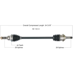 Order Arbre CV neuf par WORLDPARTS - 249213 For Your Vehicle