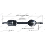 Order New CV Shaft by WORLDPARTS - 259008 For Your Vehicle