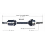 Order Arbre CV neuf par WORLDPARTS - 259095 For Your Vehicle