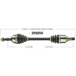 Order New CV Shaft by WORLDPARTS - 259250 For Your Vehicle