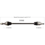 Order Arbre CV neuf par WORLDPARTS - 259382 For Your Vehicle