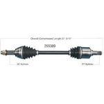 Order Arbre CV neuf par WORLDPARTS - 259389 For Your Vehicle