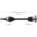 Order New CV Shaft by WORLDPARTS - 259520 For Your Vehicle