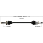 Order New CV Shaft by WORLDPARTS - 299069 For Your Vehicle