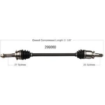Order New CV Shaft by WORLDPARTS - 299080 For Your Vehicle