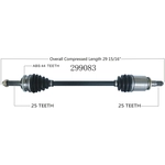 Order New CV Shaft by WORLDPARTS - 299083 For Your Vehicle