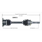 Order Arbre CV neuf par WORLDPARTS - 309013 For Your Vehicle