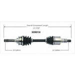 Order New CV Shaft by WORLDPARTS - 309014 For Your Vehicle