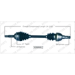 Order New CV Shaft by WORLDPARTS - 309062 For Your Vehicle