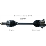 Order WORLDPARTS - 309084 - New CV Shaft For Your Vehicle