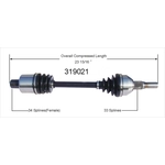Order New CV Shaft by WORLDPARTS - 319021 For Your Vehicle