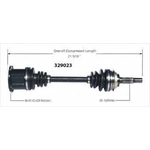 Order Arbre CV neuf par WORLDPARTS - 329023 For Your Vehicle