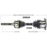 Order New CV Shaft by WORLDPARTS - 329024 For Your Vehicle