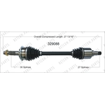 Order New CV Shaft by WORLDPARTS - 329088 For Your Vehicle