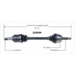 Order New CV Shaft by WORLDPARTS - 329094 For Your Vehicle