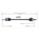 Order New CV Shaft by WORLDPARTS - 329096 For Your Vehicle