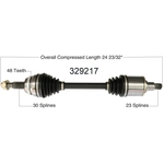 Order New CV Shaft by WORLDPARTS - 329217 For Your Vehicle