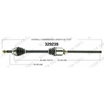 Order New CV Shaft by WORLDPARTS - 329239 For Your Vehicle