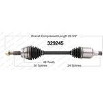Order New CV Shaft by WORLDPARTS - 329245 For Your Vehicle